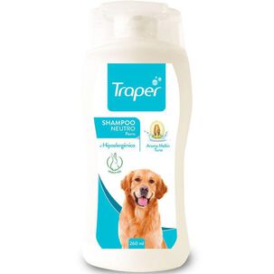 Shampoo Neutro Para Perros Aroma Melón Tuna 260ml Traper